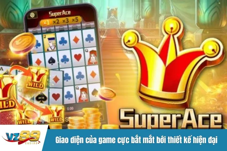 Giao diện của game cực bắt mắt bới thiết kế hiện đại