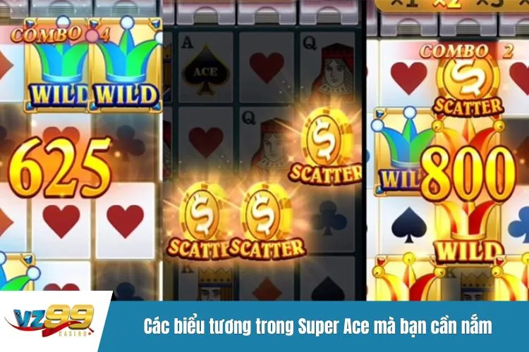 Các biểu tương trong Super Ace mà bạn cần nắm
