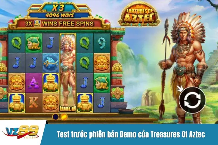 Test trước phiên bản Demo của Treasures Of Aztec